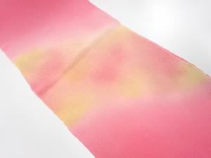 未使用品　正絹　縮緬地　帯揚げ